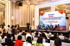 A view of the banking strategies forum in Hanoi (Photo: VNA)