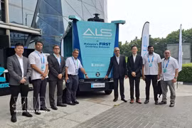 Malaysia launches first-ever driverless vehicle for public roads (Photo: VNA)
