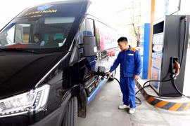 A Petrolimex fuel station in Hung Yen province (Photo: VNA)