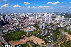 Real estate projects are being implemented across the country. (Photo: VNA)