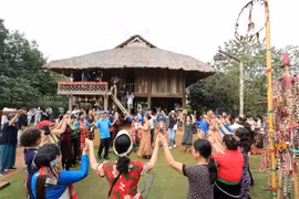 The Vietnam National Village for Ethnic Culture and Tourism will open its doors to visitors for free from September 1-3. (Photo: VNA)
