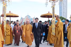 State President Luong Cuong attends UN Day of Vesak Celebrations 2025 in HCM City on May 6 (Photo: VNA)