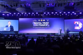 At the “Digital Trust in Finance 2026” forum (Photo: VNA)