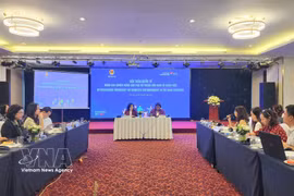 The international workshop on empowering women in the care economy on October 8, 2026 (Photo: VNA)