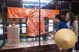 A display space at the exhibition (Photo: VNA)