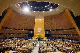 General Secretary of the Communist Party of Vietnam Central Committee and President To Lam speaks at the High-Level General Debate of the 81st United Nations General Assembly (UNGA 81) on September 22 (Photo: VNA)