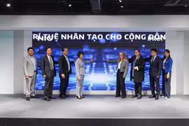 Vietnam’s National Innovation Centre (NIC) and the US's Intel Corporation launch the “AI for All” initiative. (Photo: hanoimoi.vn)