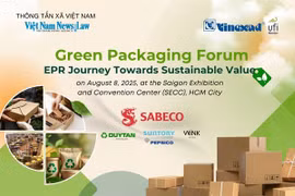 The forum, part of Vietfood & Beverage – Propack Vietnam 2025, is expected to draw over 100 participants from government, industry, academia, and international organisations. (Photo: VNA)