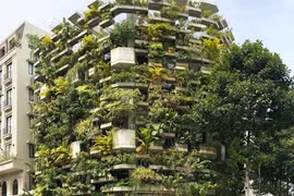 The Urban Farming Office in Ho Chi Minh City by Vo Trong Nghia. (Photo: Courtesy of Vo Trong Nghia Architects) 