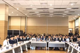 Representatives from Vietnamese provinces and Korean businesses at the conference in Seoul on September 17. (Photo: VNA)
