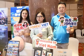 Vietnamese companies showcase tourism in Beijing (Photo: VNA)