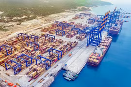 A cargo port in Thiruvananthapuram city, India (Photo: ANI/VNA)