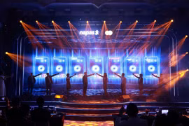 The launch ceremony of the NAPAS – Mastercard co-badged card (Photo: VNA)