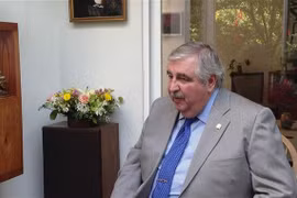 Judge Ricardo Alfredo Sodi Cuellar, President of the State of Mexico’s Court of Justice. (Photo: VNA)