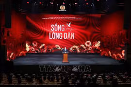 Party General Secretary To Lam speaks at the event (Photo: VNA)