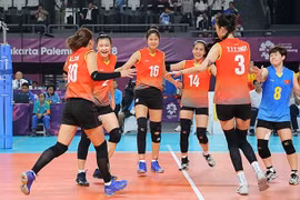 Vietnam eye 33rd SEA Games volleyball gold after recent successful years. (Photo: VNA)