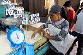 A rice shop in the Philippines (Photo: VNA)