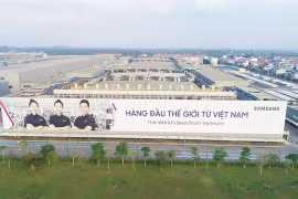Samsung's factory in Thai Nguyen province (Photo: VNA)