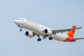 An airplane of Sun PhuQuoc Airways (Photo published by VNA)