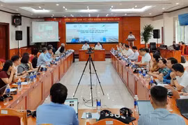 A workshop on Vietnam-US timber and wooden product trade is held on June 24 by the Department of Forestry and Forest Protection under the Ministry of Agriculture and Environment, Vietnam’s leading timber associations and Forest Trends. (Photo: VNA)