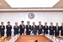 Minister of Finance Ngo Van Tuan held a working session with Park Soon Cheol, Vice President and Chief Financial Officer (CFO) of the Republic of Korea (RoK)'s Samsung Electronics on July 2, 2026. (Photo: Ministry of Finance)