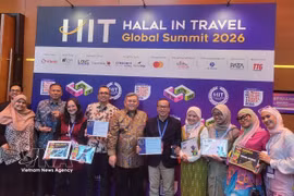 Many travel companies have been granted halal certifications. (Photo: VNA)