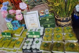 "Com" products at the Autumn Fair 2025. (Photo: VNA)