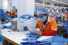 Production at Hung Viet Garment JSC (Photo: VNA)