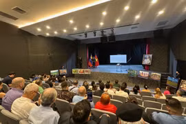 A view of the seminar on the glorious 81-year journey of Vietnam’s revolution and vision for entering the era of the nation’s rise. (Photo published by VNA)