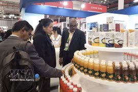 International buyers explore Vietnamese products at Vietnam International Sourcing 2025. (Photo: VNA)
