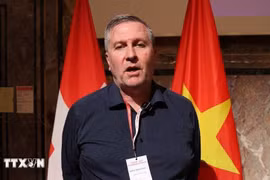 Stefan Winzenried, founder and CEO of JANZZ.technology. (Photo: VNA)