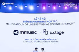 BeMyFriends signs a strategic partnership agreement with MMusic and launches mfan, an integrated fandom platform for the Vietnamese market (Photo courtesy of BeMyFriends)