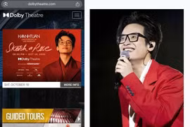 The Dolby Theatre announces Vietnamese singer Ha Anh Tuan's show in October. (Photo: Dolbytheatre.com)