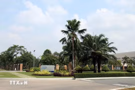 The factory area of ​​Intel, a major investor in the Ho Chi Minh City High-Tech Park (Photo: VNA)