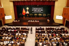 A view of the sixth thematic session of the Ho Chi Minh City People’s Council (Photo: VNA)