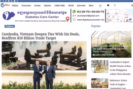 An article on Cambodianess.com (Photo published by VNA)