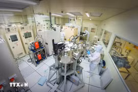 Research lab of the Vietnam National University Ho Chi Minh City. (Illustrative photo published by VNA)