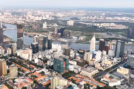 The Vietnam International Financial Centre in Ho Chi Minh City (VIFC-HCMC) is developed at the downtown area of Ho Chi Minh City and the Thu Thiem peninsula area. (Photo: VNA)