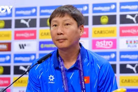 Head coach Kim Sang-sik of Vietnam's national team (Photo: VOV)