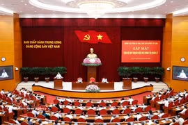 Party General Secretary and State President To Lam presides over the meeting with officials included in the personnel planning scheme under the management of the Politburo on June 23. (Photo: VNA)