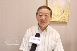 Professor Zhu Chenming, honorary director of the Institute of South and Southeast Asian Studies under the Yunnan Academy of Social Sciences. (Photo: VNA)