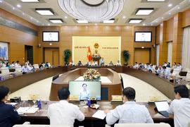 At the NA Standing Committee's session on August 4. (Photo: VNA)