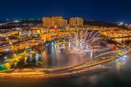 Fireworks at Symphony of the Sea have become one of Phu Quoc’s signature nightly spectacles.