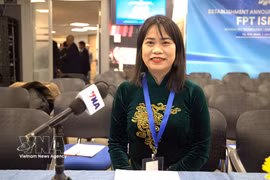 Chairwoman of the Vietnamese Association in Israel Truong Thi Hong (Photo: VNA)