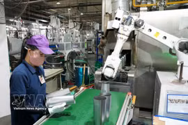 At Yen Phong II-C Industrial Park in Bac Ninh province (Photo: VNA)
