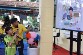 Khanh Hoa spreads sustainability awareness among young students (Photo: VNA)