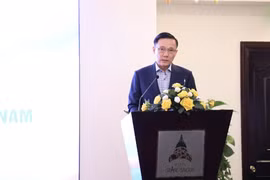 Le Anh Hoang, Deputy Director of the Ho Chi Minh City Investment and Trade Promotion Centre (ITPC), speaks at the seminar on October 23, 2026. (Photo: VNA)
