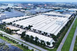 A view of Vinh Loc 2 Industrial Park in My Yen commune, Tay Ninh province (Photo: VNA)