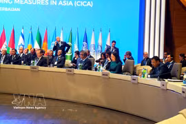 Vietnamese Vice President Vo Thi Anh Xuan attends he 7th Summit of the Conference on Interaction and Confidence Building Measures in Asia (Photo: VNA)