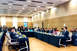 The central province of Nghe An holds an investment promotion conference in Seoul on October 15. (Photo: VNA)